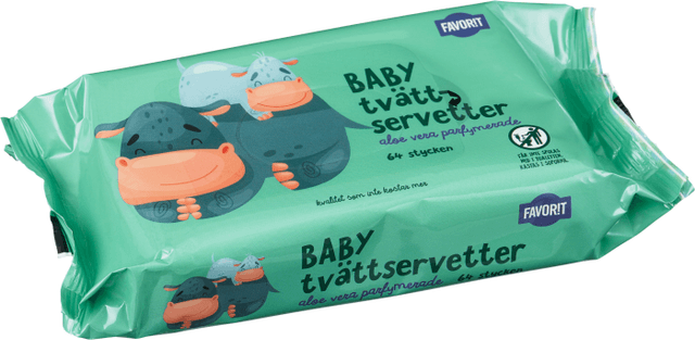 Favorit Baby tvätts Aloe Vera