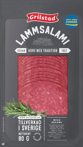 Lammsalami utan Fläskkött Skivad