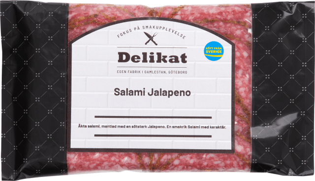 Salami Jalapeno Skivad