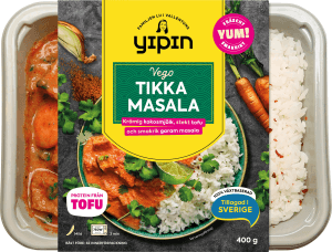 Tikka Masala med friterad tofu