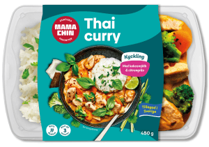 Färdigmat Thai Röd Curry Kyckling