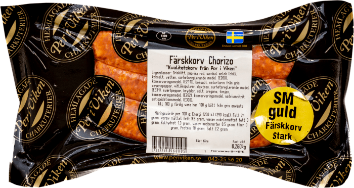 Färsk Chorizo Stark