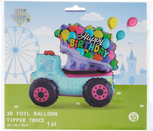 Folieballong Tippbil