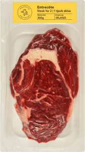 Entrecôte för 2