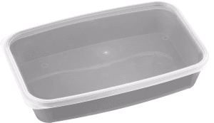 Matlåda Grå 1,2 liter