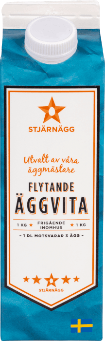 Äggvita Knäckt & Klart