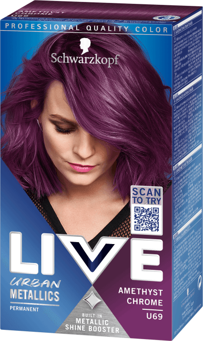 Hårfärg U69 Amethyst Chrome