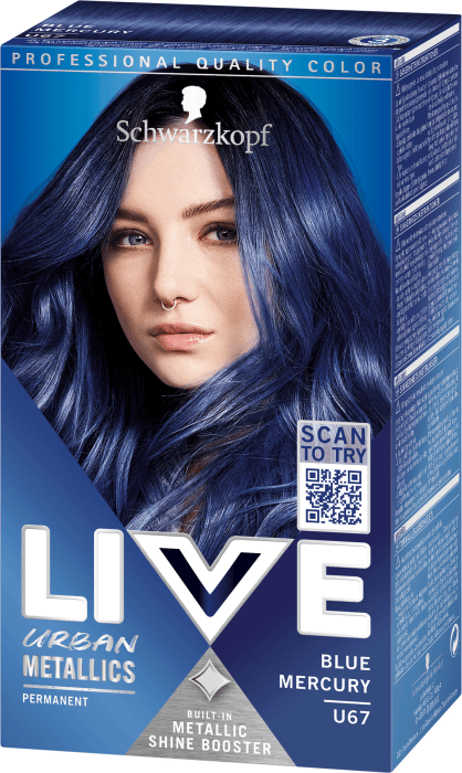 Hårfärg U67 Blue Mercury