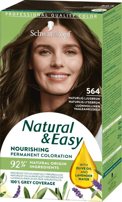 Hårfärg Natural & Easy Natur Ljusbrun 564