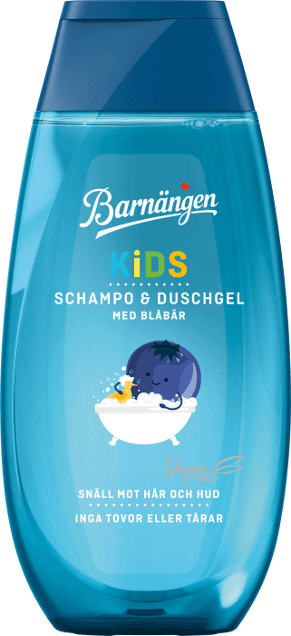 Kids Schampo & Dusch Blåbär