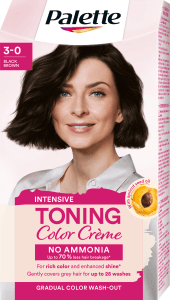 Toning Intensiv 3-0 Black brown