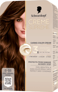 Hårfärg 6- Caramel Brown