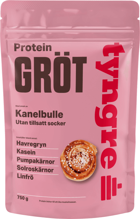 Grötmix Protein Kanelbulle