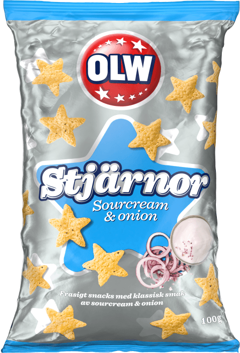 Stjärnor Sourcream & Onion