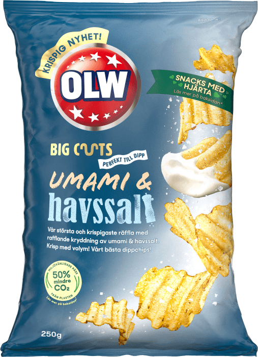 Chips Big Cuts Umami & Havssalt