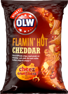 Chips Flaming Hot Cheddar