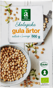 Ärtor Gula Eko