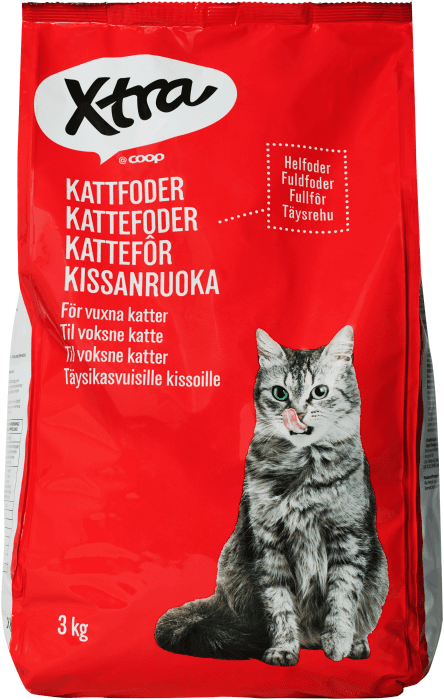 Kattfoder Kött