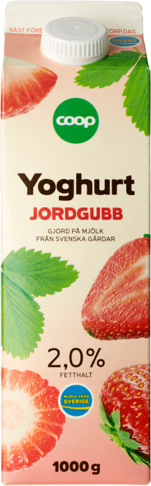 Yoghurt Jordgubb 2,1%
