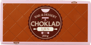 Blockchoklad Ljus