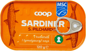 Sardiner i Tomatsås