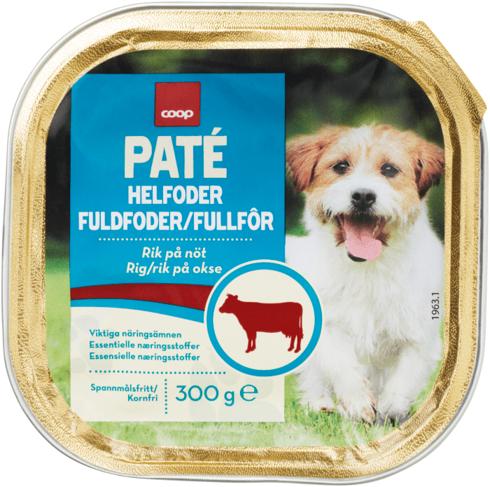 Hundmat Paté Biff