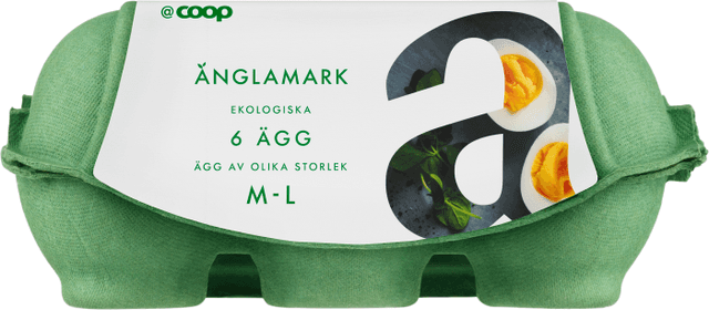 Ägg 6-pack M/L Eko