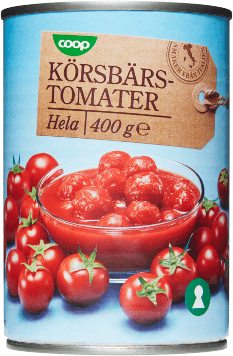 Körsbärstomater Hela