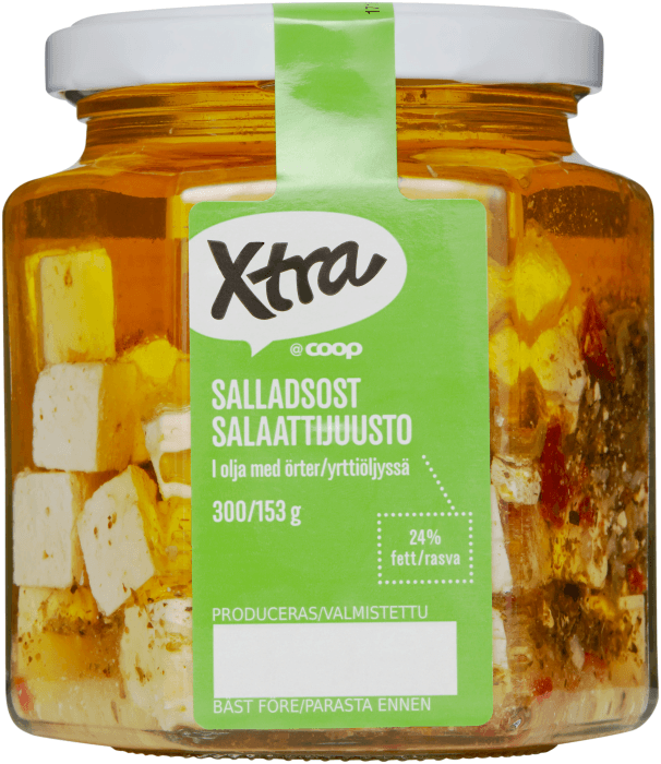 Salladsost Tärnad i Olja