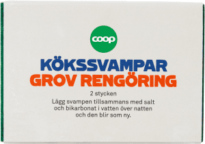 Kökssvamp Grov 2-pack
