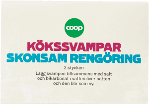 Kökssvamp Fin 2-pack