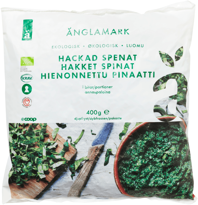 Spenat Hackad Eko