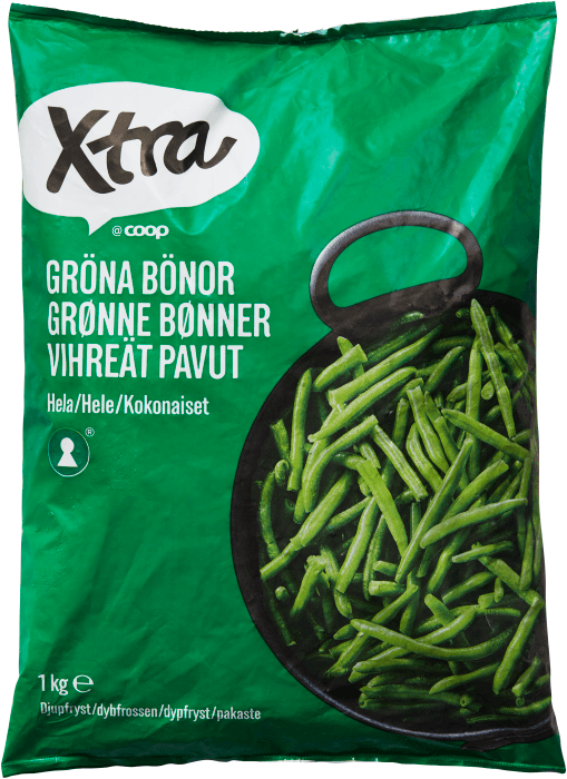 Gröna Bönor Hela