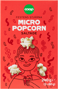 Popcorn Micropop Saltade 3-p