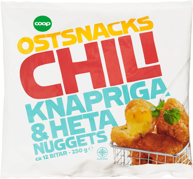 Ostsnacks Chilinuggets
