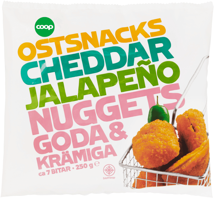 Ostsnacks Cheddar & Jalapeño