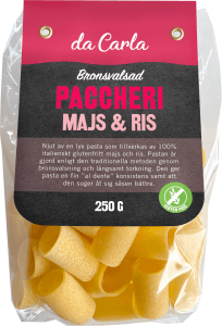 Paccheri Majs & Ris Glutenfri