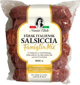 Färsk Korv Salsiccia Familje Mix