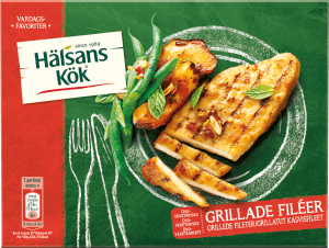 Vegetariska sojafiléer OVO Fryst