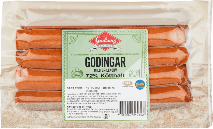 Grillkorv Goding