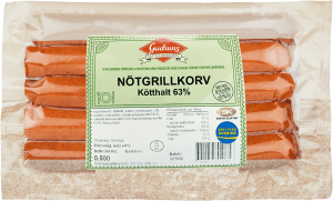 Nötgrillkorv Alspånsrökt