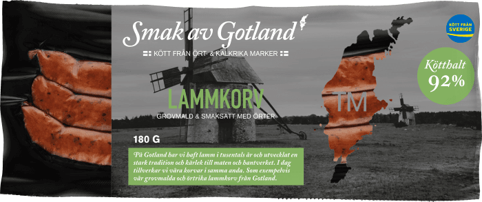 Lammkorv Gotland