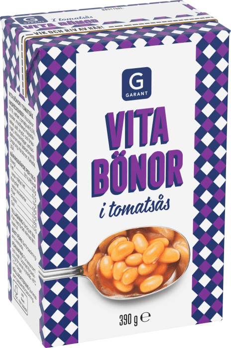 Vita Bönor i Tomatsås