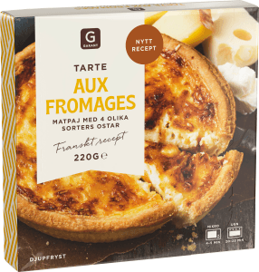 Tarte Aux Fromages Ost Paj Fryst/1 Port