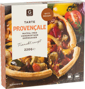 Provençale Grönsakspaj Fryst/1 Port