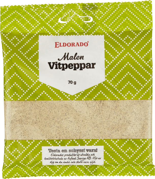 Vitpeppar Malen