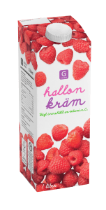 Hallonkräm