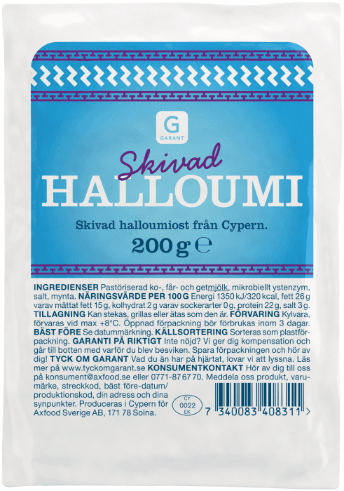Halloumi Skivad