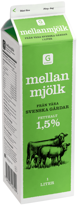 Mellanmjölk 1,5%