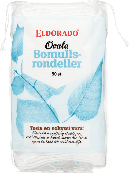 Bomullsrondeller Ovala